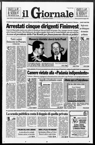 Il giornale : quotidiano del mattino